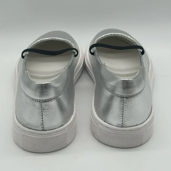 Seychelles Moon Child Silver Metallic Platform Loafer Sneakers Size 10 NWB - Picture 7 of 10